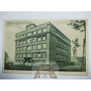 Zabrze, Biskupice, Szkoła, ok. 1925