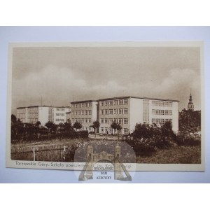 Tarnowskie Góry, Tarnowitz, szkoła powszechna, ok. 1930