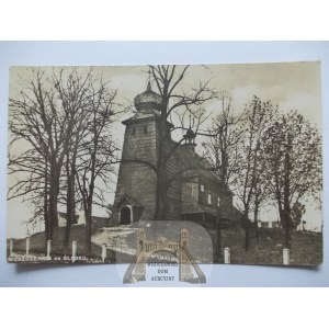 Jastrzębie Zdrój - Moszczenica kościół drewniany, 1935