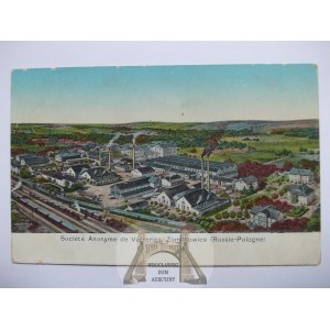 Dąbrowa Górnicza - Ząbkowice, huta szkła, ok. 1910