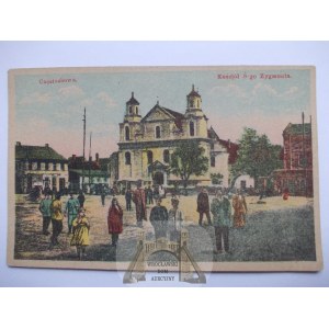 Częstochowa, kościół św. Zygmunta, ok. 1920