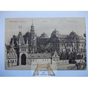 Niemodlin, Falkenberg, zamek, 1914