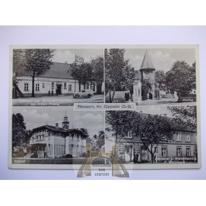 Chróścina k. Opole, pałac, kościół, gospoda, 1939