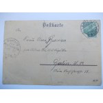 Brzeg, Brieg, Rynek, strona zachodnia, 1901