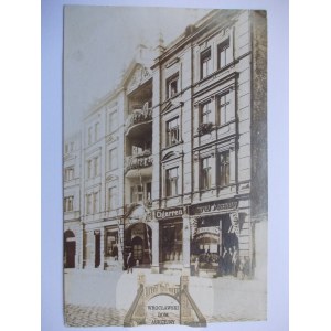 Kluczbork, Kreuzburg, sklep, restauracja Kissling, ok. 1925