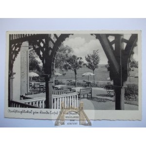 Koźle, Cosel, Vorstadt, restauracja, 1937
