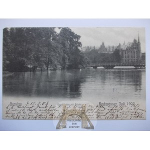 Breslau, inondation de 1903, baie des Gondoles