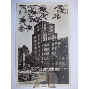Wrocław, Breslau, poczta czekowa, pomnik Clausewitza, ok. 1935