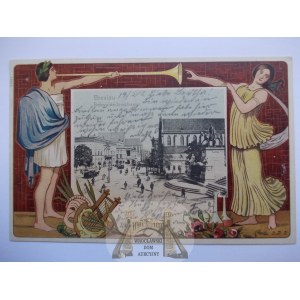 Wrocław, Breslau, ulica Świdnicka, secesja, 1905