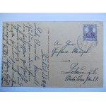 Lubiąż, Leubus, Odra, parowiec, klasztor, 1919