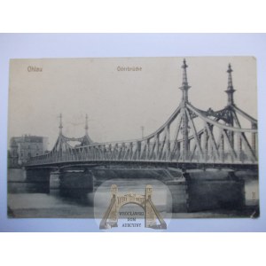 Oława, Ohlau, most, 1914