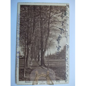Bierutów, Bernstadt, droga, 1926