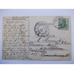 Wołów, Wohlau, gimnazjum, ozdobna ramka, 1908
