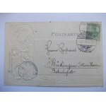Świdnica, Schweidnitz, Rynek, tłoczona ramka, herb, secesja, 1904