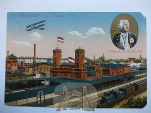 Jaworzyna Śląska, Konigszelt, nádraží, cca 1915