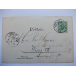 Strzegom, Striegau, ulica, 1898