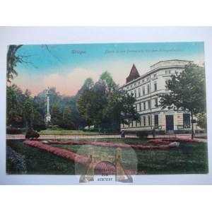 Strzegom, Striegau, Promenada, 1921
