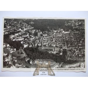 Legnica, Liegnitz, panorama lotnicza, ok. 1940