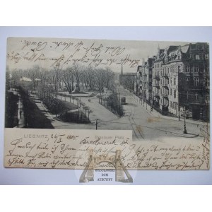 Legnica, Liegnitz, plac Wrocławski, 1900