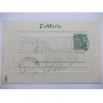 Legnica, Liegnitz, strzelnica, tłoczona ramka, 1902