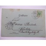 Legnica, Liegnitz, kościół św. Piotra i Pawła, zimowa księżycówka, 1898