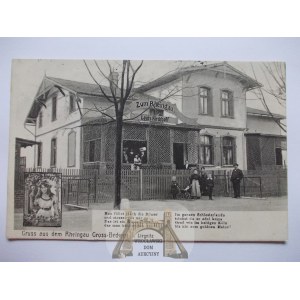 Legnica, Liegnitz, Wielkie Piekary, restauracja, 1911