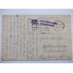 Wilczyce k. Legnica, ulica, szkoła, 1914