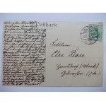 Jawor, Jauer, ulica Ogrodowa, 1909