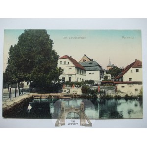 Polkowice, Polkwitz, pond, 1911