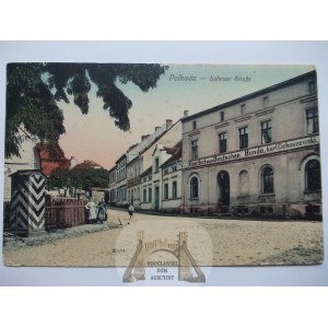 Polkowice, Polkwitz, ulica Lubińska, gospoda, 1913