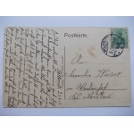 Polkowice, Polkwitz, ulica Lubińska, gospoda, 1913