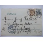 Głogów, Glogau, Odra, gruss, 1906