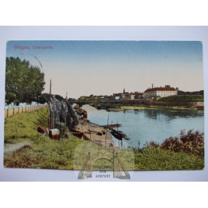 Głogów, Glogau, nad Odrą, 1915