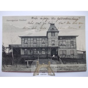 Głogówko k. Głogów, restauracja Waldhof, ok,. 1910