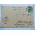 Karkonosze, Riesengebirge, Panorama gór, Liczyrzepa, litografia, 1898