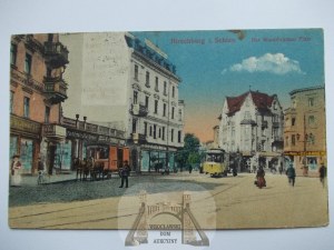 Jelenia Góra, Hirschberg, náměstí Cieplicki, 1913
