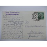 Janowice Wielkie, zamek Bolczów, 1935