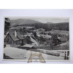 Zachełmie, Saalberg, panorama, 1939