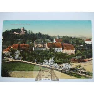 Wleń, Lahn, zamek, ok. 1914