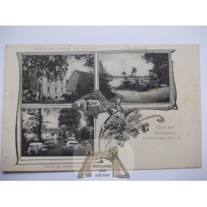 Sulików, Schonberg, gospoda, 1908