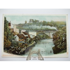 Bystrzyca Kłodzka, Habelschwerdt, wiadukt, ok. 1900