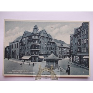 Zielona Góra, Grunberg, plac Bohaterów, 1932