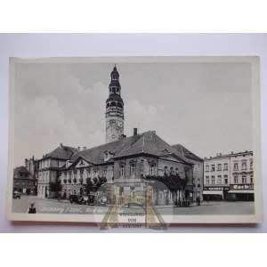 Zielona Góra, Grunberg, ratusz, ok. 1940