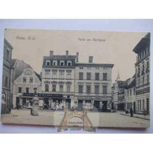 Żary, Sorau, Rynek, ok. 1910