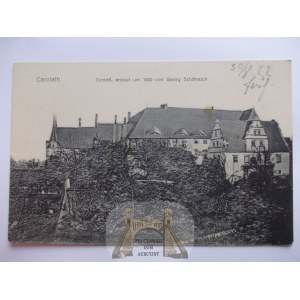 Siedlisko, Carolath, zamek, ok. 1914