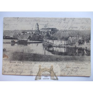 Sulęcin, Zielenzieg, panorama, 1904