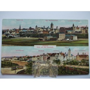 Poznań, dwie panoramy 1915