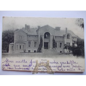 Mystki k. Września, pałac 1903