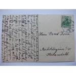 Czempiń, widok z kościoła ok. 1900