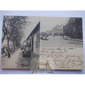 Szamocin, Rynek, sklep 1913